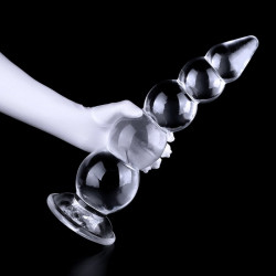 ClearlyHorny Plug transparent Jelwy XL 36 x 9.5cm